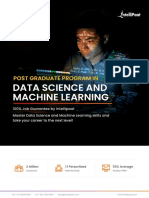 PGP in Data Science and Machine Learning Job Guarantee Program