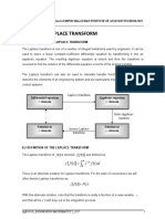 Chapter 8 Laplace Transform