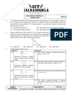 Electric Potential and Gauss Law (06-05-2023)