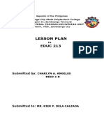 Charlyn Angeles Detailed Lesson Plan. Sounds and Its Properties