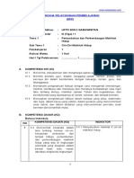 RPP Kelas 3 Tema 1 Pertumbuhan Dan Perke