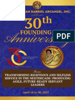 Final 30th Founding Anniversary Program