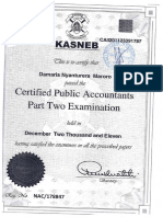 Cpa Part 2 Certificate