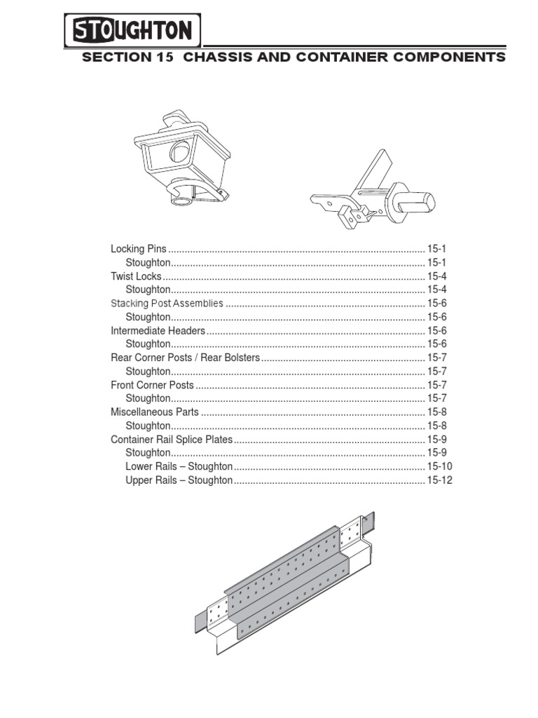 Chassis and Container Components | PDF