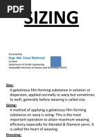 Sizing