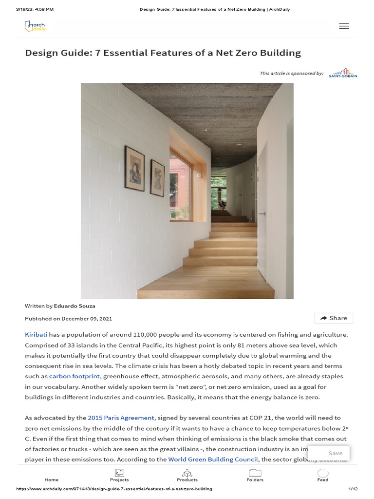 Design Guide - 7 Essential Features of A Net Zero Building - ArchDaily ...