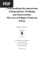 The Case of Filipino Women in Prison