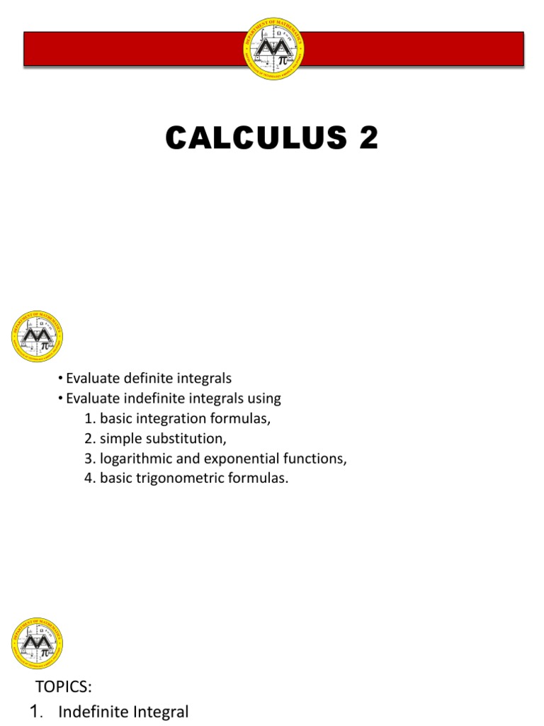 Math147 - Lecture Notes | PDF | Trigonometric Functions | Integral