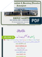 BISE Rawalpindi 11th Gazette Annual 2021