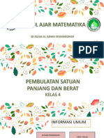 Modul Ajar Matematika Panjang Dan Berat