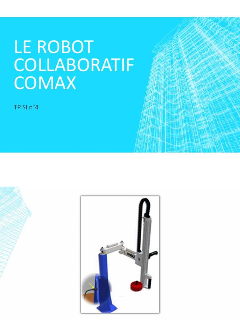 Robot Collaboratif Comax : Analyse et Tests | PDF | Méthodes et ...