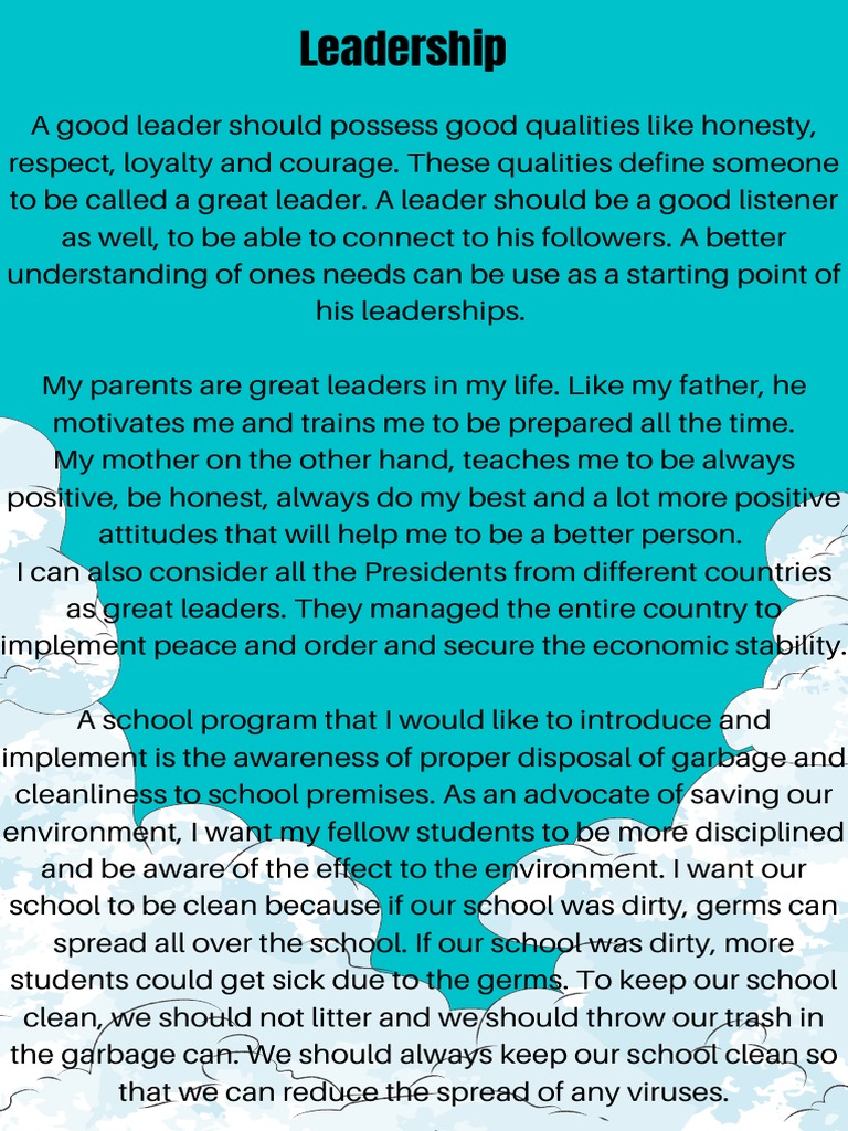 Leadership | PDF