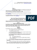 Englisch - BFDG - Act On The Federal Voluntary Service