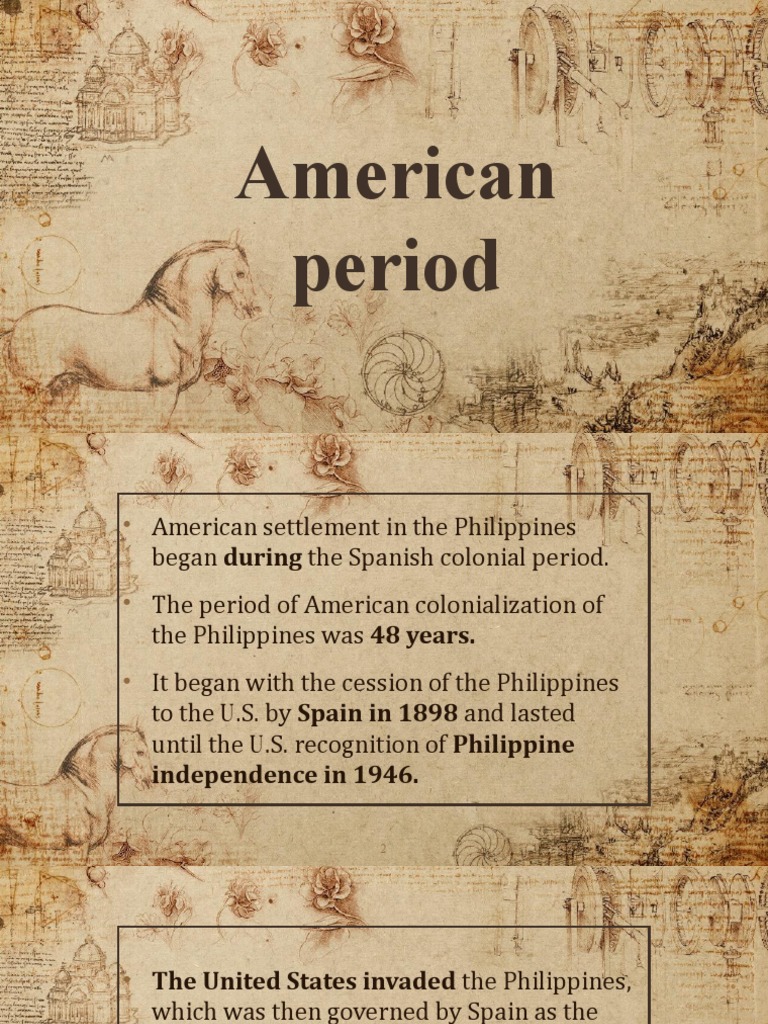 American Period | PDF | Philippines