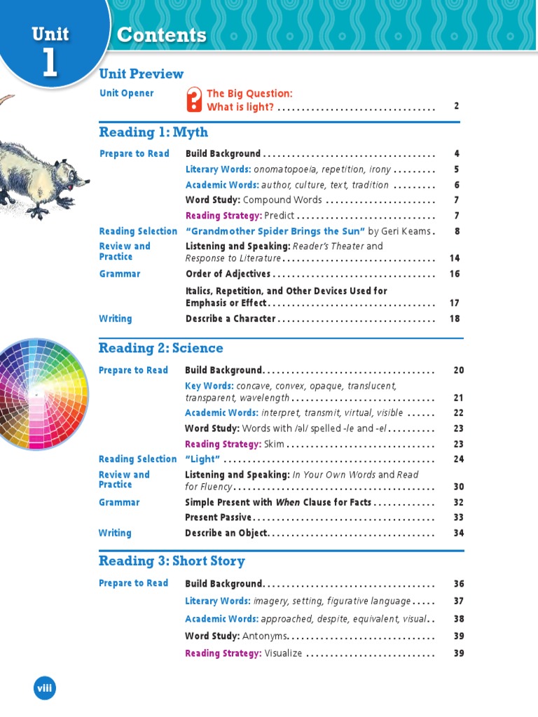 New Keystone LD - Contents | PDF | Seed | Adjective