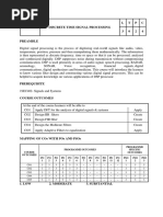 19EC409 - Discrete Time Signal Processing