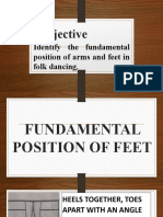 Fundamental Position of Arms and Feet