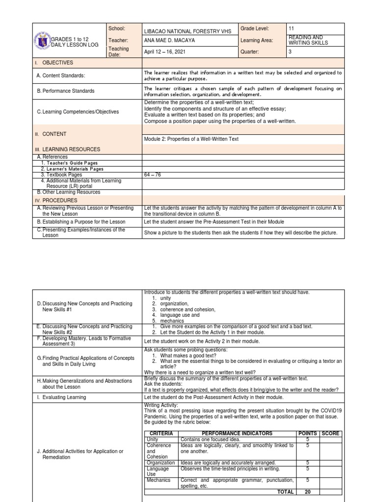 properties-of-a-well-written-text-pdf-learning-teachers