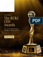 6th BURJ CEO Awards 2023 Awardee Package