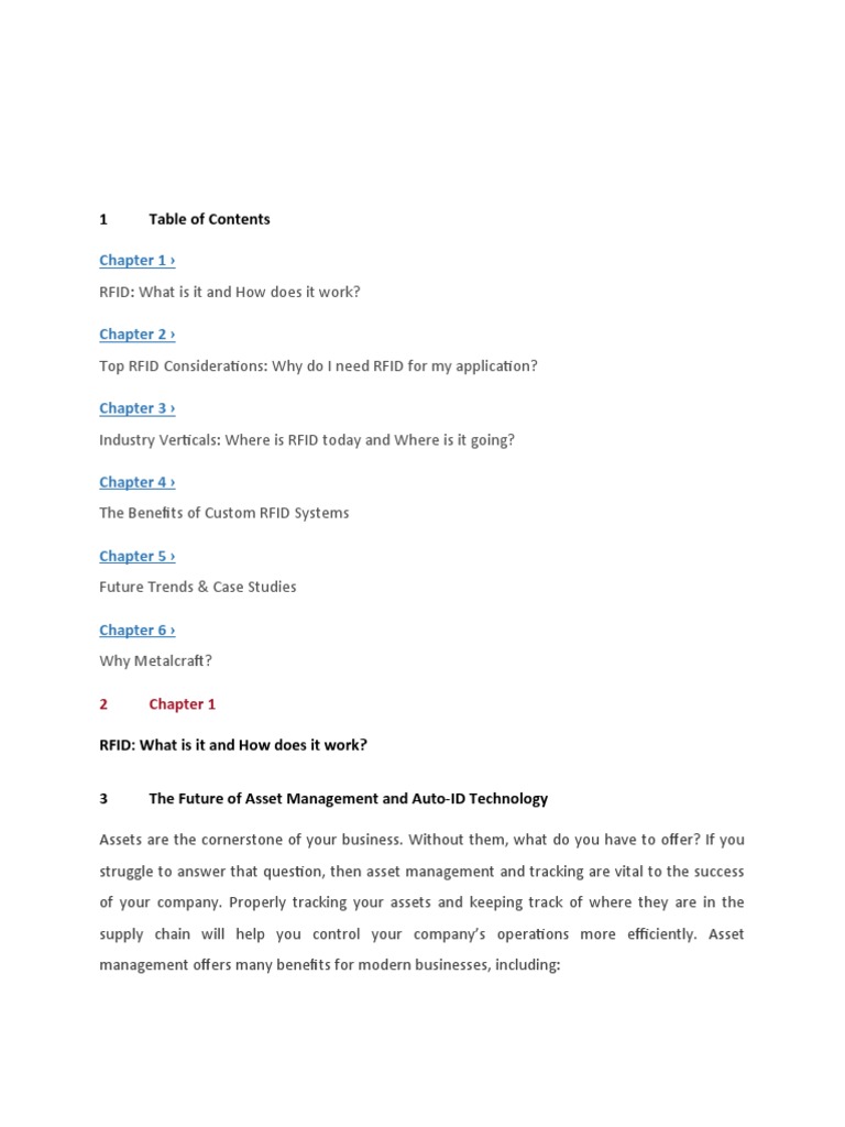 Ultimate Guide To RFID | PDF | Radio Frequency Identification | Barcode