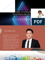 Welcome To Grade 07 - Makakalikasan