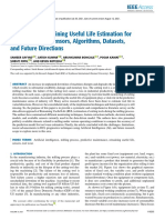 Data-Driven Remaining Useful Life Estimation For Milling Process Sensors Algorithms Datasets and Future Directions