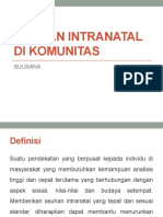 Asuhan Intranatal Di Komunitas