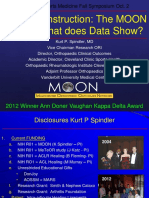 ACL Reconstruction The MOON Group What Does Data Show - Spindler