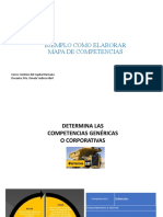 Práctica - Elaboración Mapa de Competencias