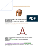 Consejos para Desarrollar Masa Muscular