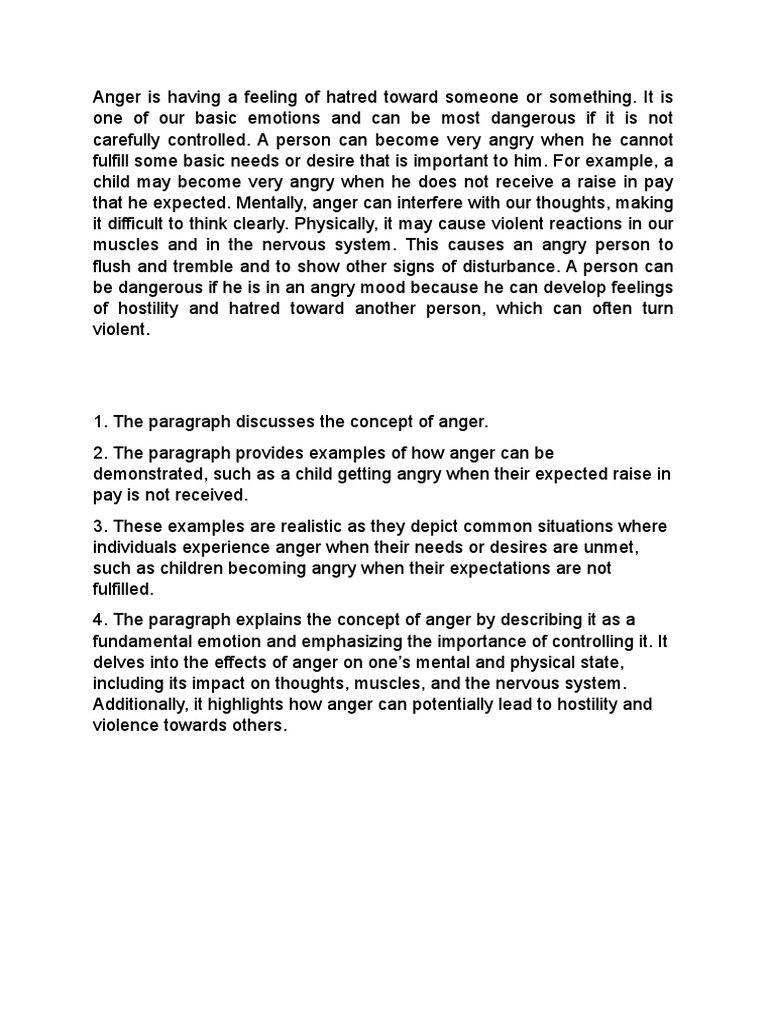 Understanding and Managing Anger | PDF | Career & Growth | Self-Improvement