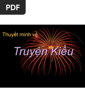 Thuyết Minh Về Truyện Kiều