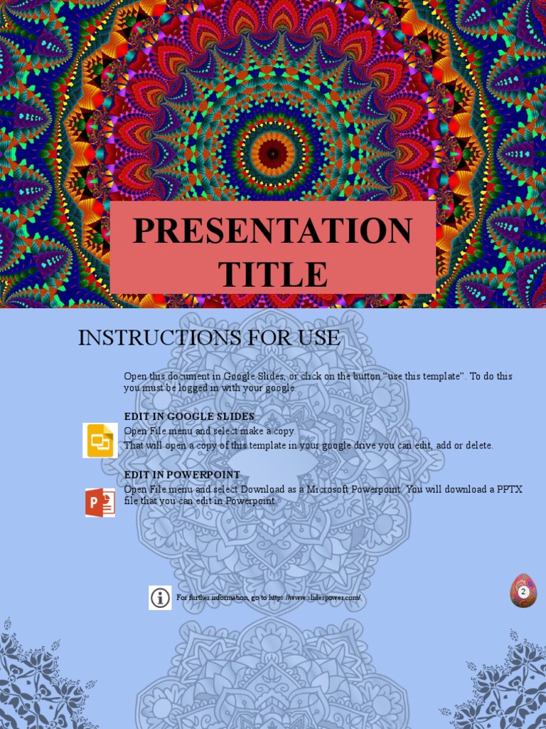 Mandala Pdf Microsoft Power Point Software