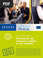 Civitas II Policy Advice Notes 07 Public Transport Priority Es