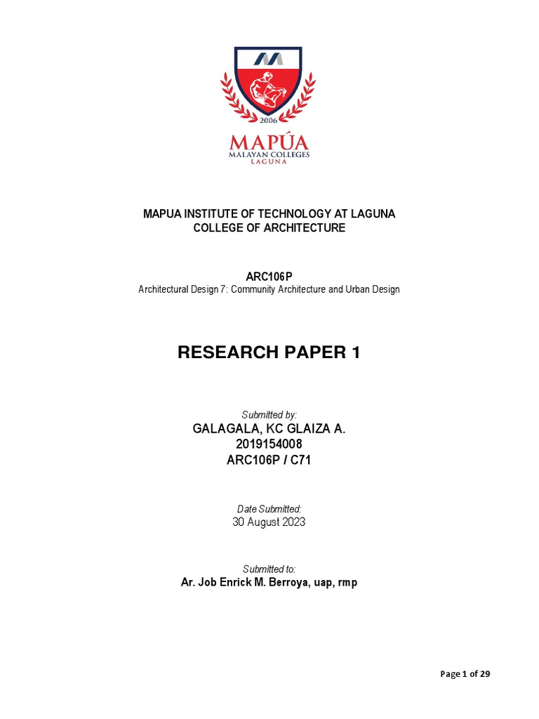 ARC106P-C71 Research Paper 1 | PDF | Corporations | Natural Resources Law
