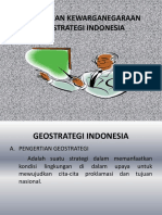 Pendidikan KWN - Pertemuan 12 (Geostrategi Indonesia)