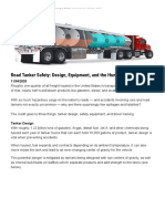 Road Tanker Safety - Design, Equipment, and The Human Factor - SafeRack