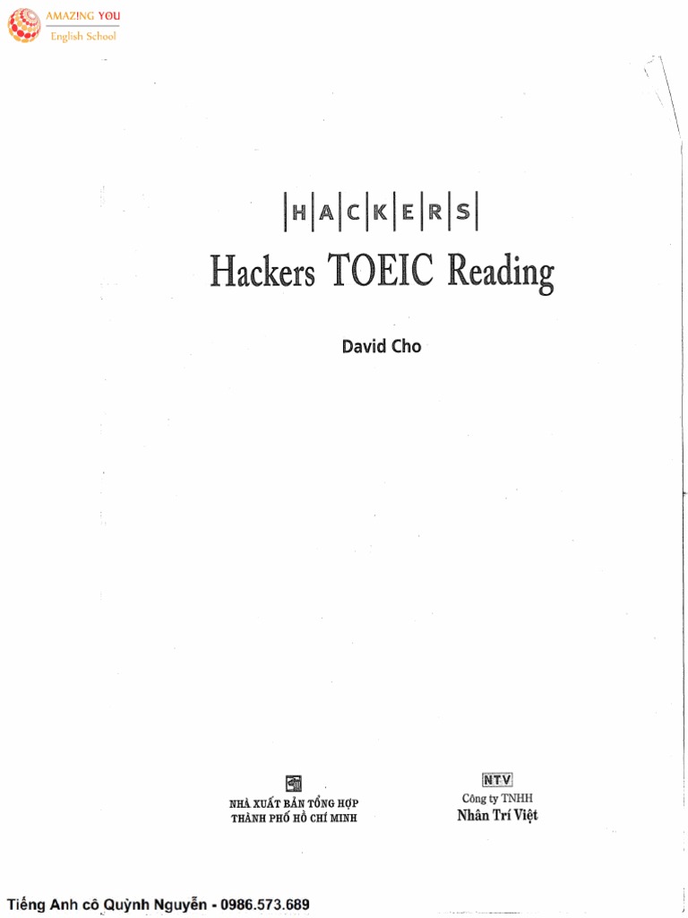 Hacker Toeic Vol 1