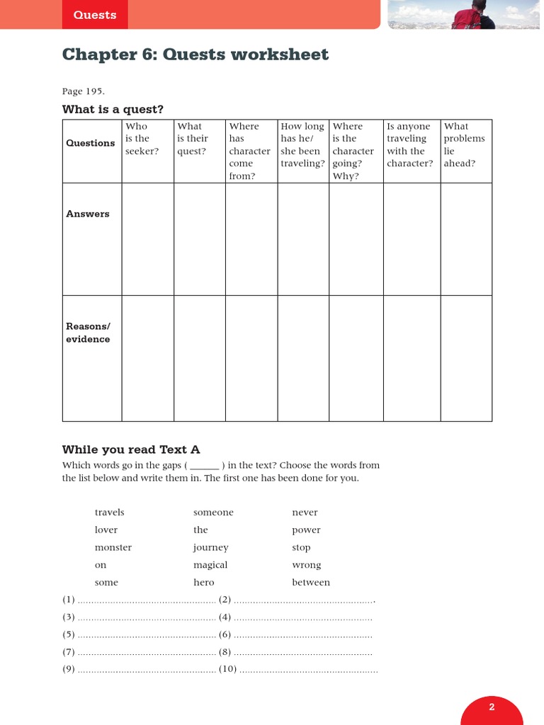 Worksheet 6 | PDF