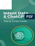 Intent Data and Chat GPT