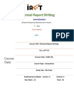 Lec 1 Technical Writing-Introduction