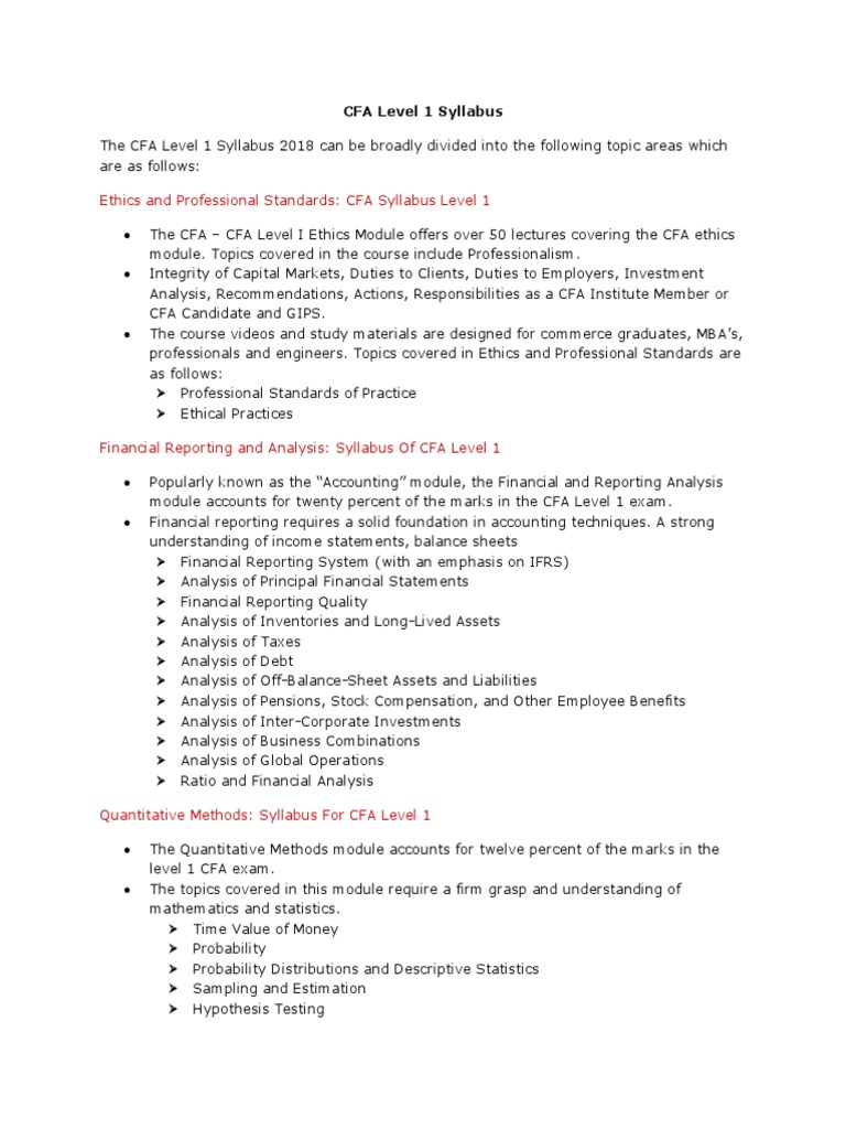cfa-level-1-syllabus-pdf-fixed-income-valuation-finance