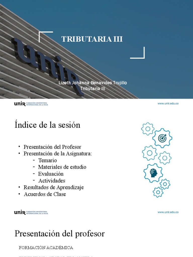 Semana 1 | PDF | Impuesto sobre la renta | Impuestos