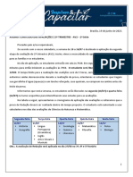 Comunicado #021 - AV2 - 2º Trimestre - 2 Série