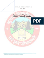 NEP Syllabus PG Yoga