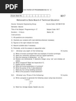 Sample Question Papers