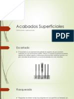 Acabados Superficiales