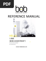 BoB Assistant User Manual