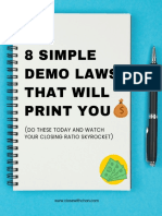 8 Simple Demo Laws That Will Print You ?