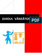Ghid - Vanzator Consultant